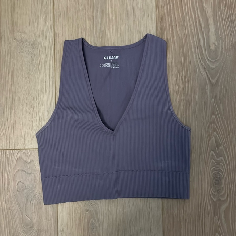 Garage purple tank top